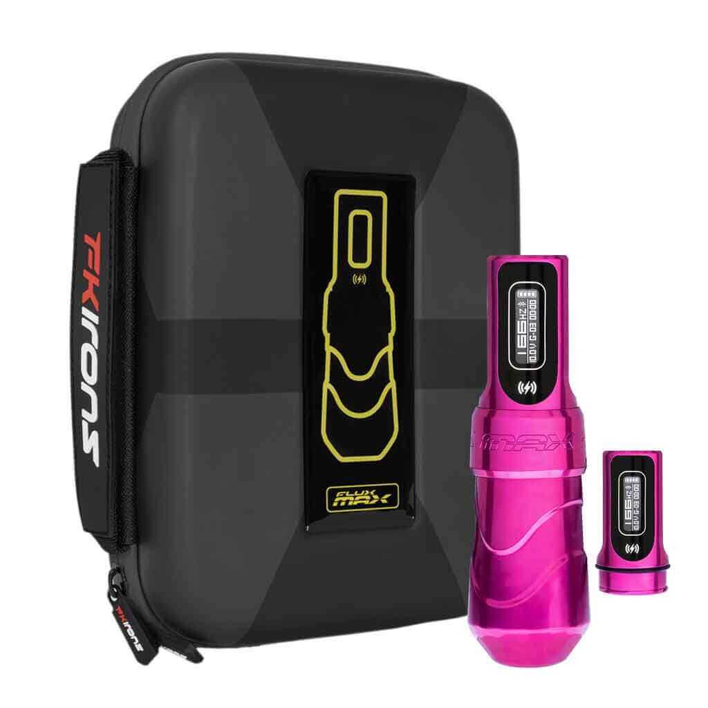 FK Irons Flux Max with 2 PowerBolts 2.0 Tattoo Machine - Image 6