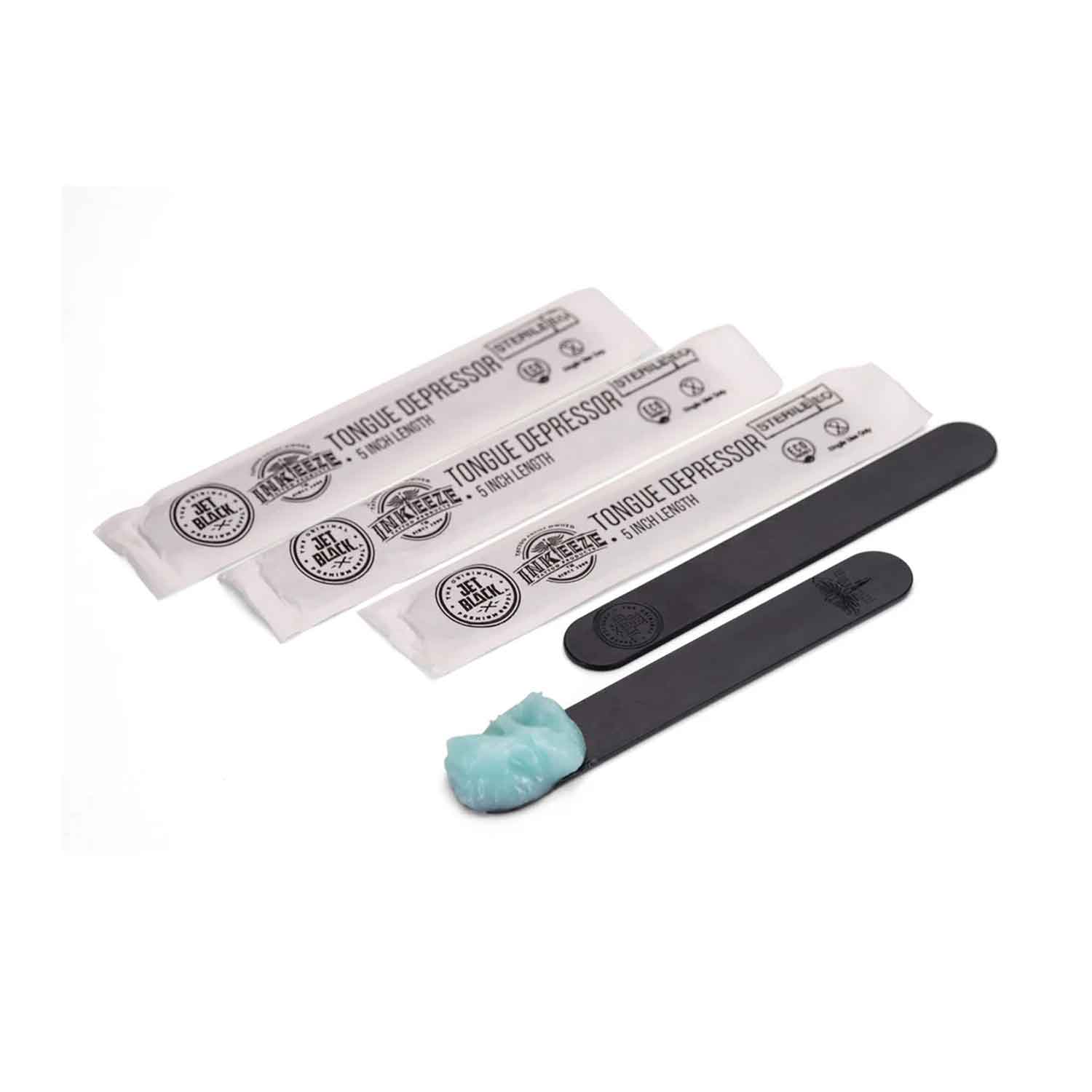 Jet Black Eco Friendly Sterile Tongue Depressors (Box of 100) - Image 3