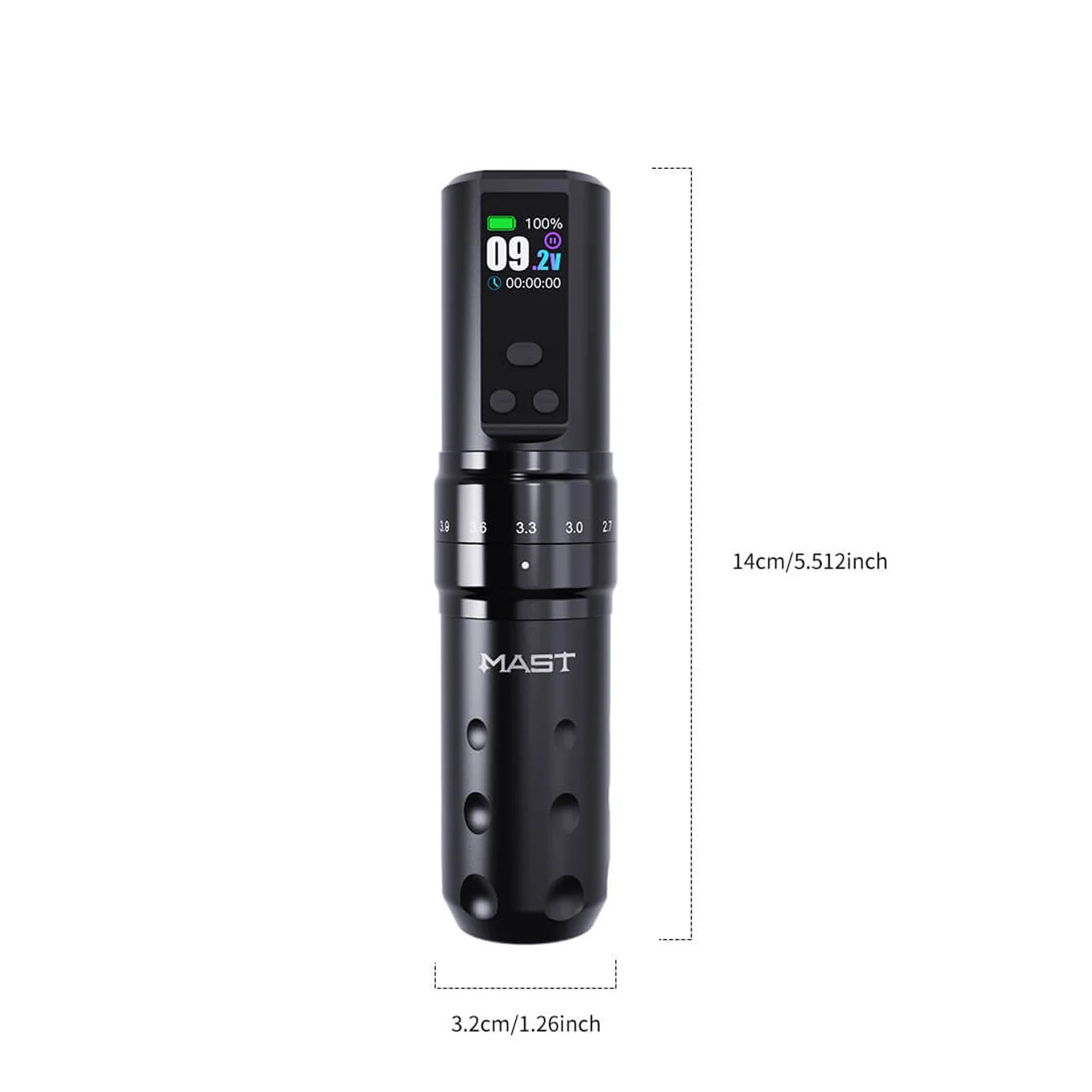 Mast Fold 2 Pro Wireless Pen Machine 2.4-4.2mm Stroke Length - Image 5