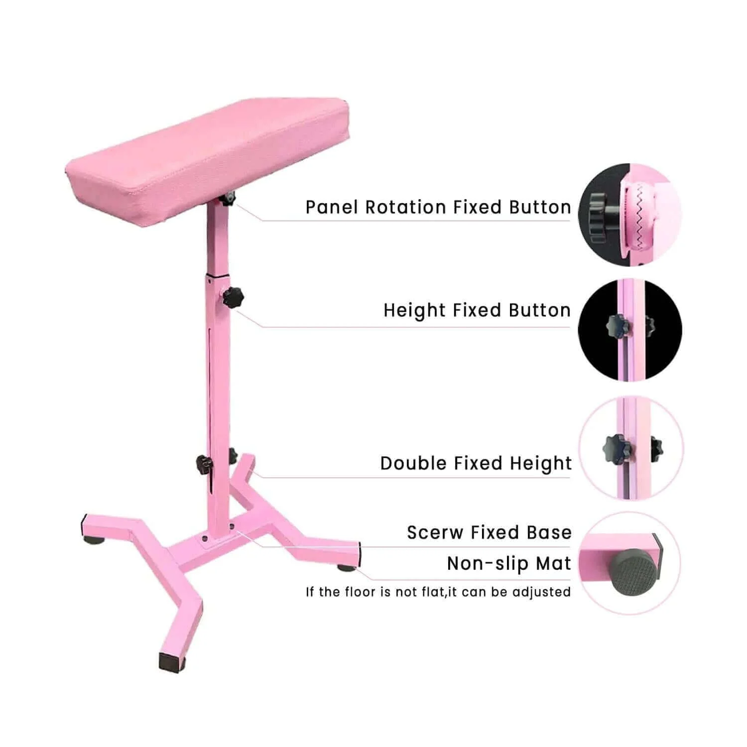 Tattoo Arm Rest V2 - Pink - Image 3
