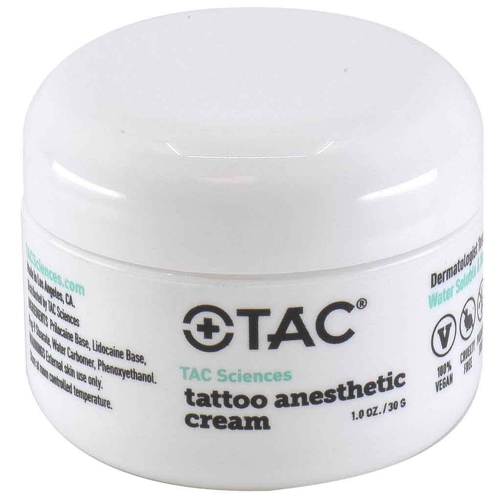 TAC Sciences Tattoo Anesthetic Numbing Cream - 1 oz Jar - Image 5